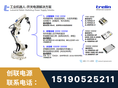 东台-工业机器人-开关电源解决方案